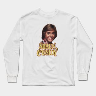 Shaun Cassidy 70s Style Long Sleeve T-Shirt